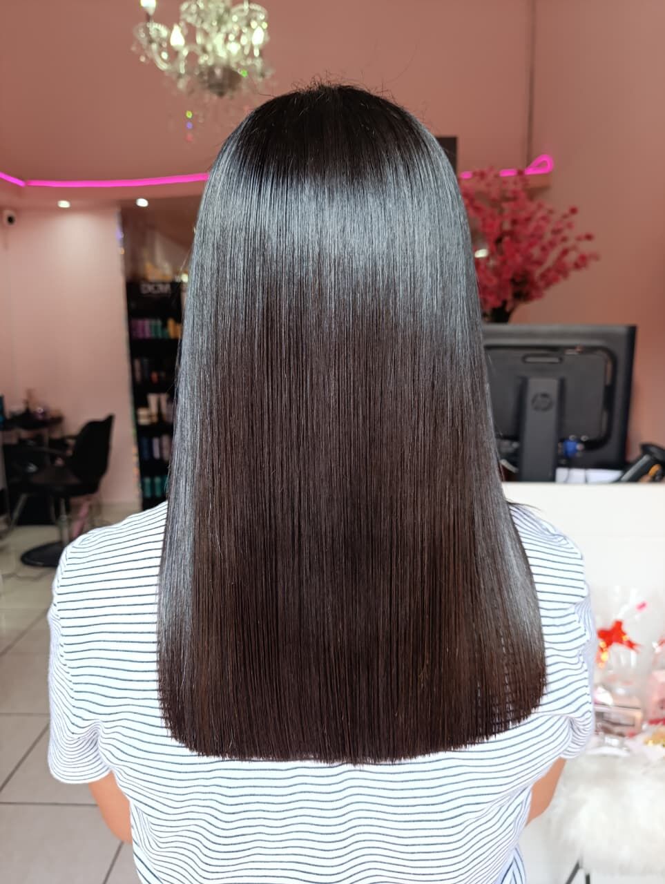 Cabello rubio balayage